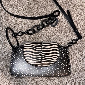 NWOT Stylish Black and White Coach Women's Bag